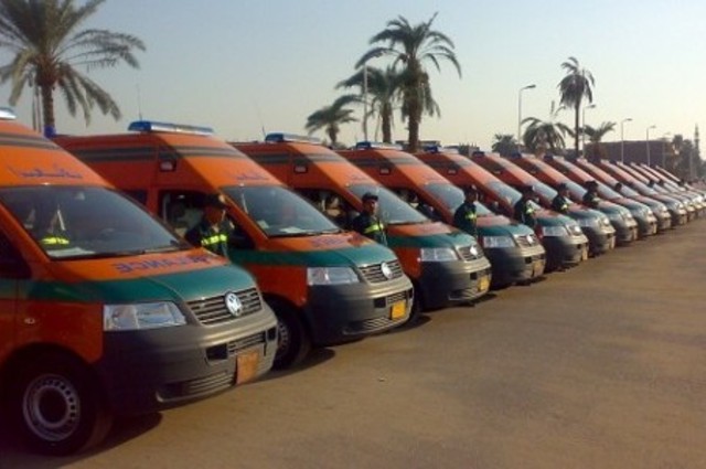 2240 سيارة اسعاف لتامين احتفالات 30 يونيو