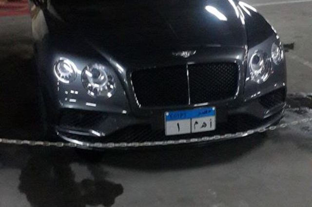صاحب لوحة أ هـ م 1 يظهر بسيارته البنتلي من جديد 
