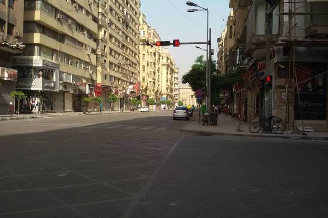 بالصور : شوارع وسط البلد خالية وبدون اشغالات فهل تبقي كذلك ؟!