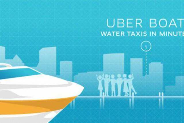 أوبر تعلن توفر خدمة UberBOAT للتاكسي النهري وخصم علي أول رحلتين