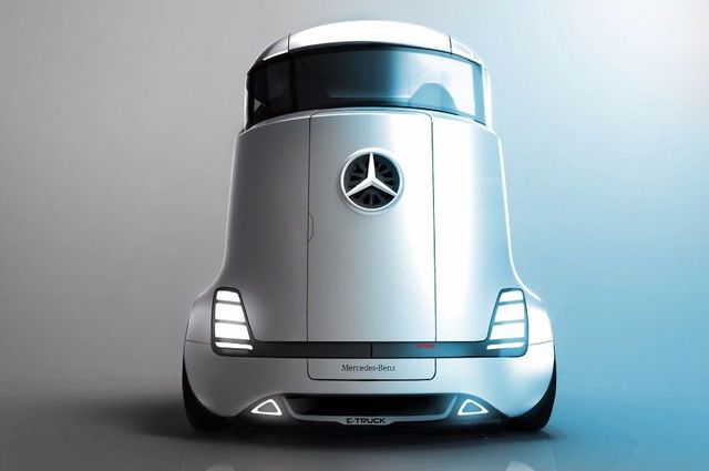 E-truck شاحنة مرسيدس التخيلية : عالم جديد من الشاحنات