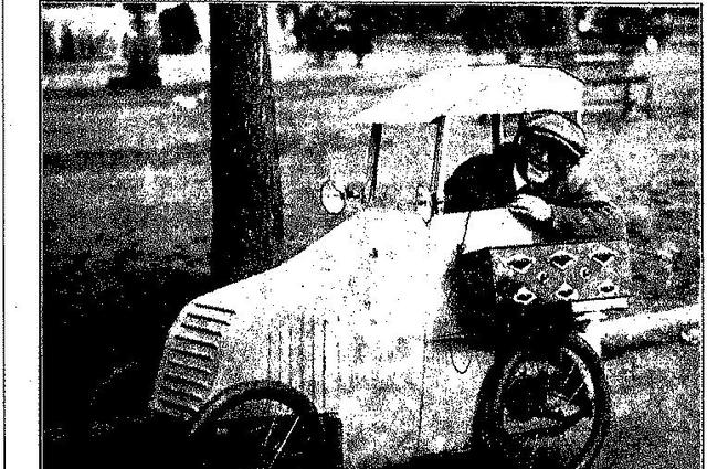 أصغر سيارة في العالم قديماً . . 1 سلندر و1 حصان 