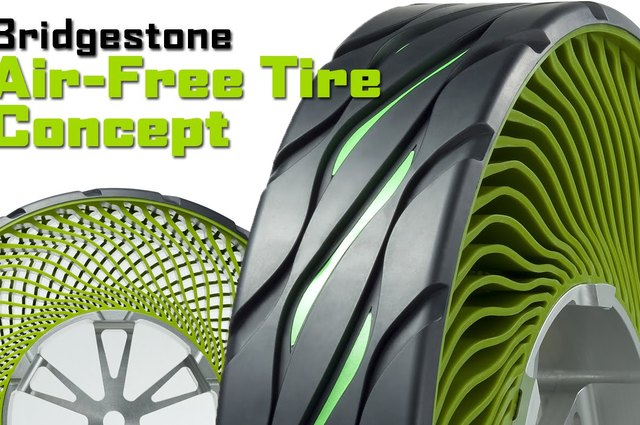 ثورة فى عالم الإطارات  .. إطارات بدون هواء من بريدجستون