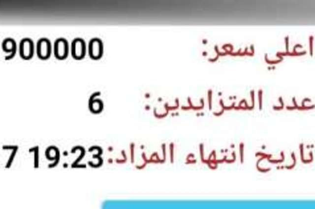 منتج مصري يدفع مليون و970 ألف جنيه مقابل لوحة أرقام "أ هـ م -1 " 