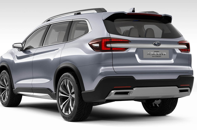 سوبارو تطلق النسخة الاختبارية التمهيدية من " أسانت " بسبعة مقاعد