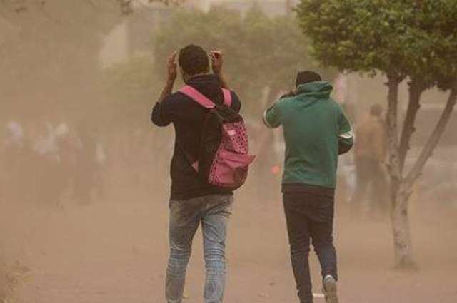 العواصف الترابية تؤثر علي الحركة المرورية في بعض المحافظات والمرور طبيعي اليوم