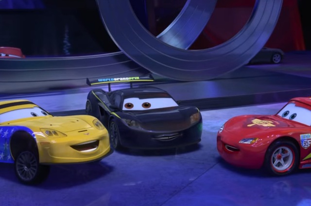 لويس هاميلتون يقود بأداء صوتي في الجزء الثالث من فيلم Cars 