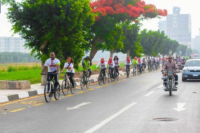 القاهرة تتبني مبادرة لنشر الدراجات الهوائية بديل للسيارات والبداية من مصر الجديدة