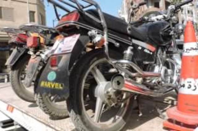 تسجيل 2710 مخالفة لدرجات نارية وحجز أكثر من 500 دراجة