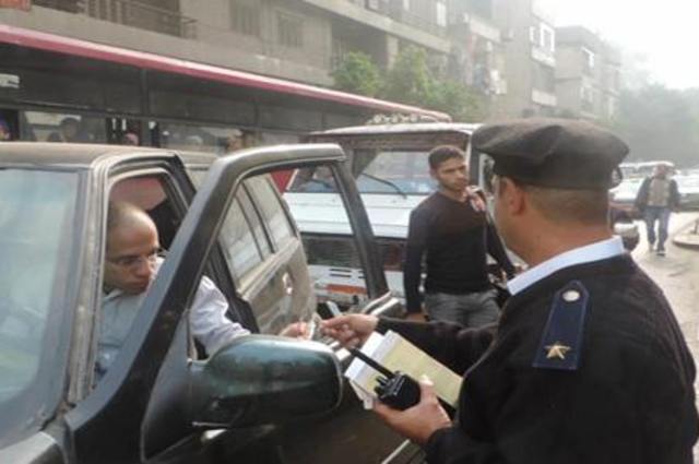 ضبط قرابة 500 مخالفة في القاهرة الكبري 