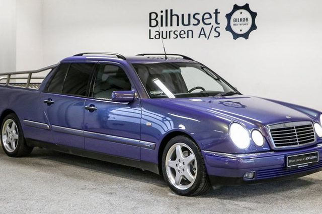 مرسيدس E-Class بيك أب ليموزين . . هل حلمتم بسيارة مثل هذه في حياتكم ؟! 