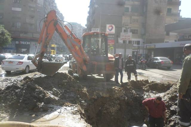 غلق نفق أحمد بدوي واصلاحات في شارع مصر والسودان