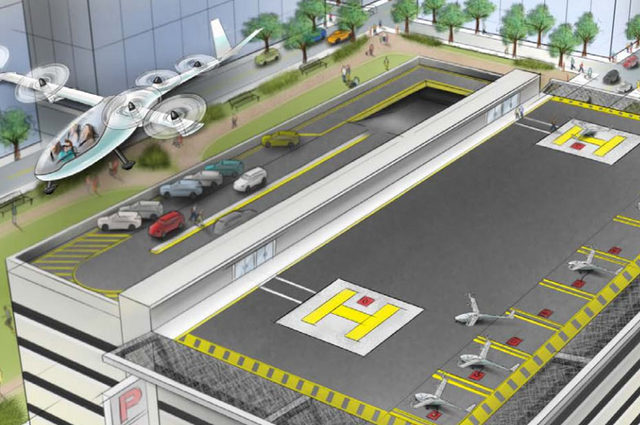 أوبر تتعاون مع مهندس من ناسا لتطوير طائرات لنقل الركاب