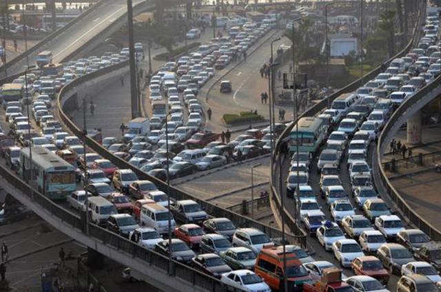 احصائيات مصرية متأخرة ترصد عدد 4.3 مليون سيارة في مصر في 2015