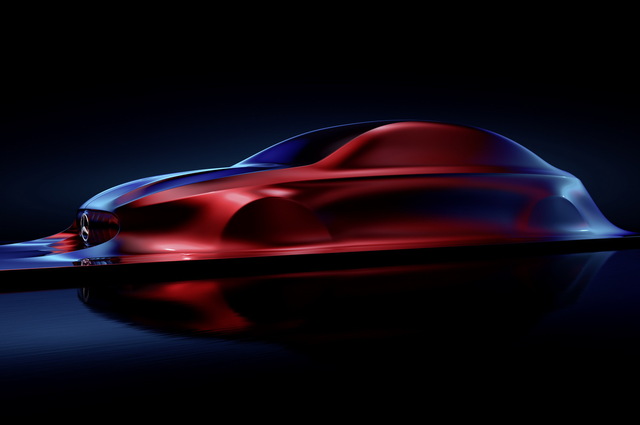 مرسيدس تلمح الي تقديم A-Class السيدان الجديدة في صور تشويقية 