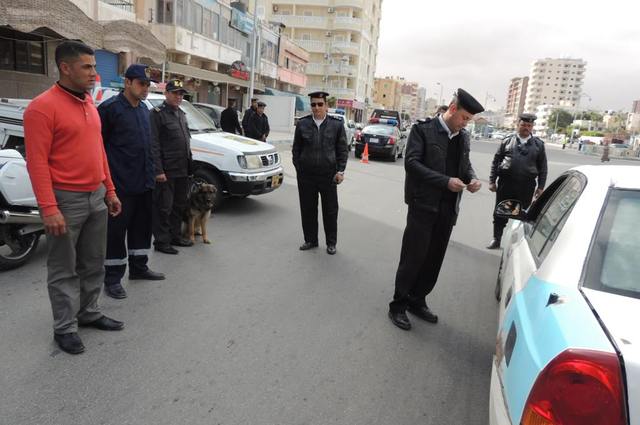 ضبط 318 مخالفة مرور علي مطالع الكباري والجيزة متخمة بالمخالفات