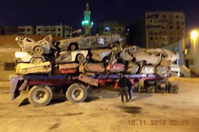 الانتهاء قريباً من نفق أحمد بدوي ورفع سيارات متهالكة في الزيتون