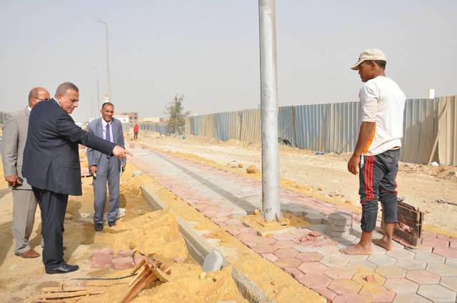 طريق المحولات بأبورواش يستعد للافتتاح قبل نهاية أكتوبر 