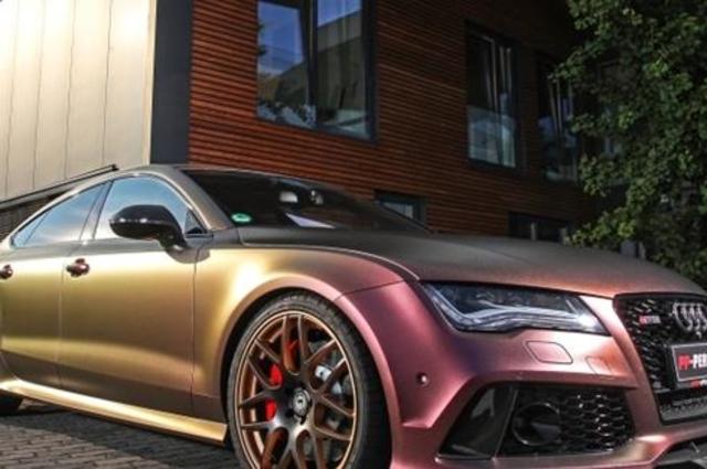 أودى الحرباء ... سيارة تغير لونها