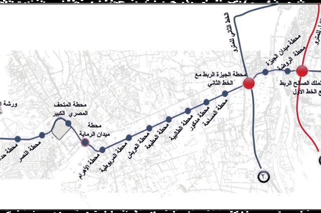 المرحلة الاولي من الخط الرابع للمترو تدخل مراحل التنفيذ الأولي 