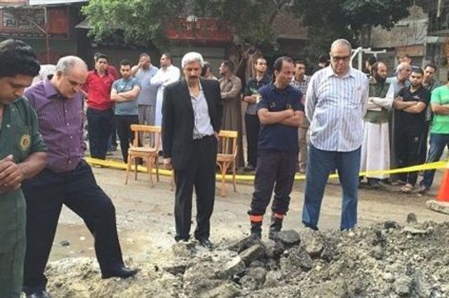 رفع السيارات في شارع الحجاز وتحويلات مرورية بسبب تسرب غاز