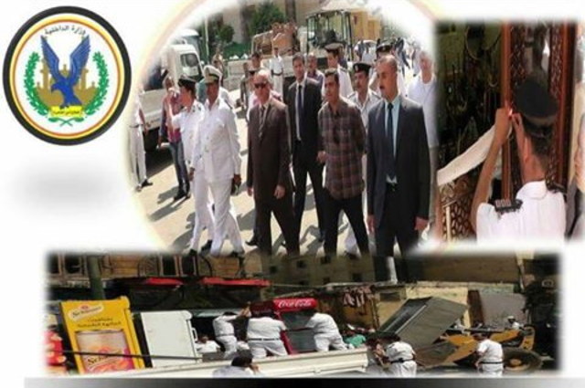 حملة مرورية علي مناطق وسط البلد والحسين والعباسية وضبط مخالفات عديدة