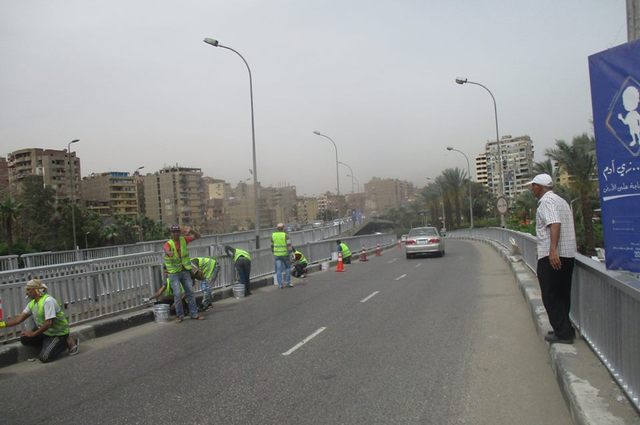 تطوير ميدان حدائق القبة وشارع عباس العقاد وعمل موقف مخصص لسيارات السيرفيس