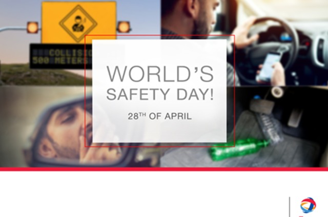 توتال تختتم حملة السلامة علي الطرق بمناسبة يوم السلامة العالمي